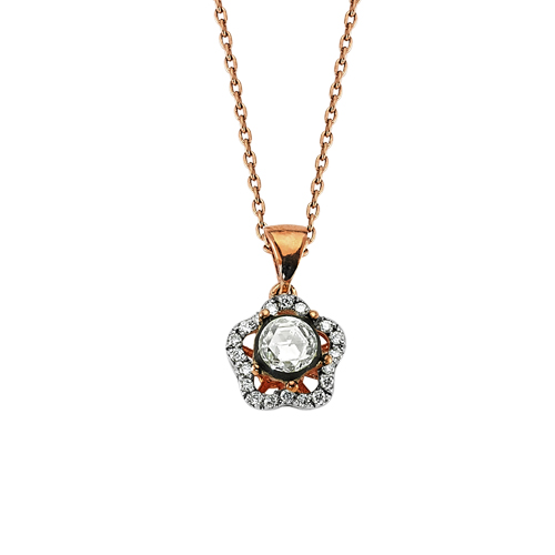 0.34 Karat Elmas Kolye