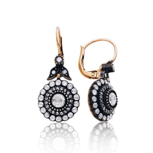 1.12 Karat Elmas Küpe