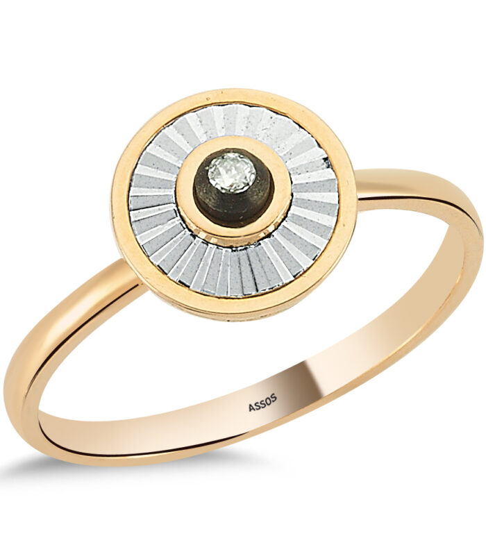 0.02 Karat Elmas Fantezi Yüzük