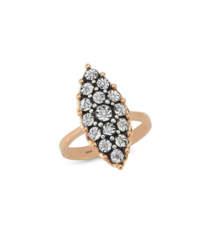 0.06 Karat Elmas Fantezi Yüzük