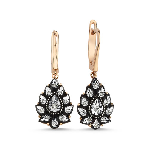 0.08 Karat Venüs Elmas Küpe