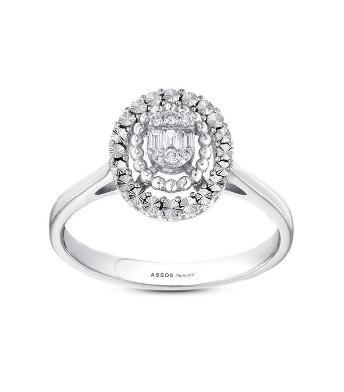 0.09 Karat Pırlanta Yüzük