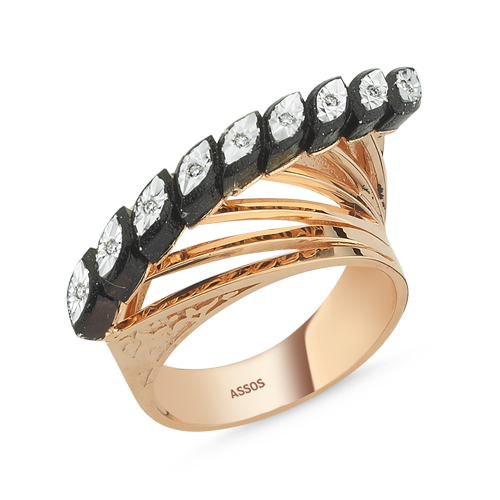 0.10 Karat Elmas Fantezi Yüzük