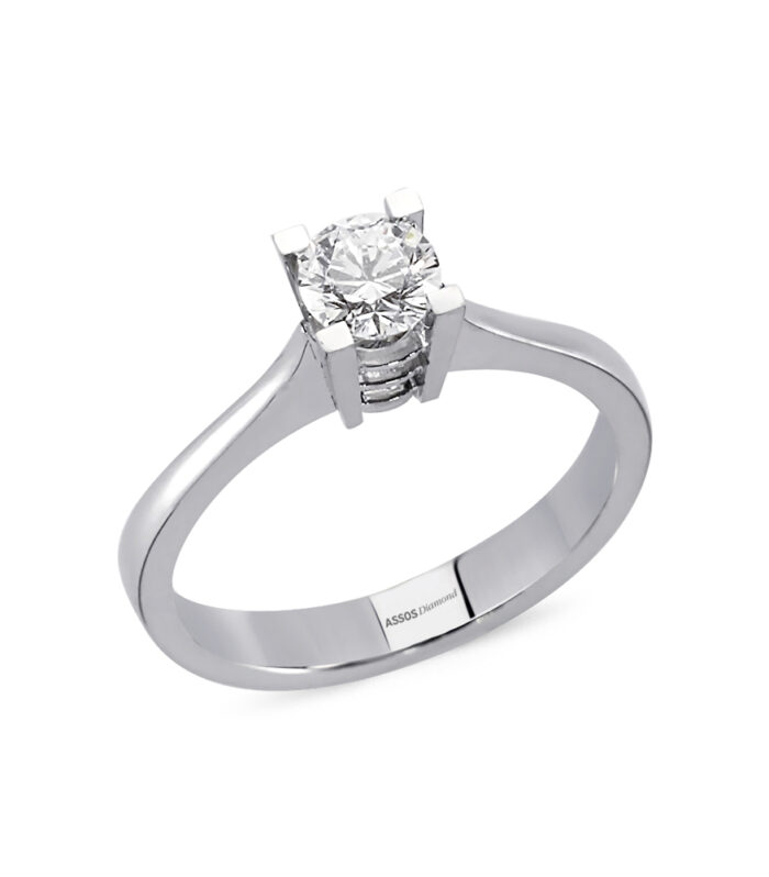 0.10 Karat Pırlanta Tektaş Yüzük