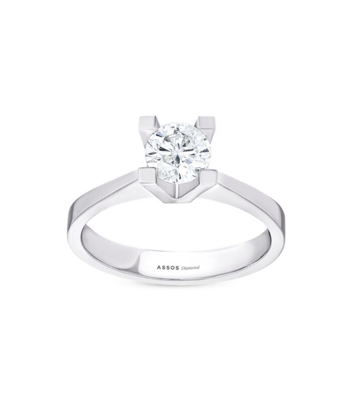 0.10 Karat Pırlanta Tektaş Yüzük