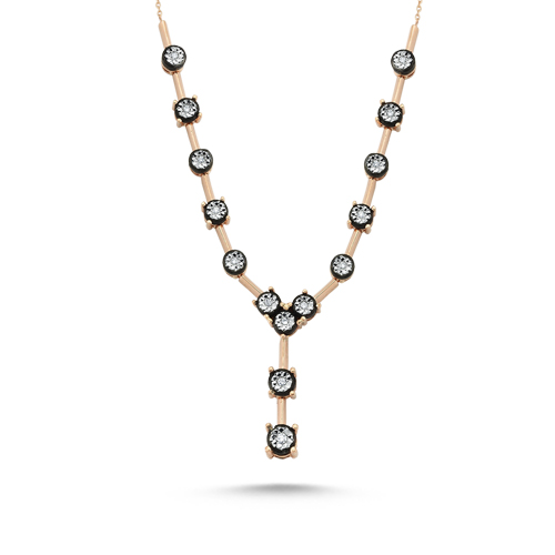 0.12 Karat Elmas Kolye