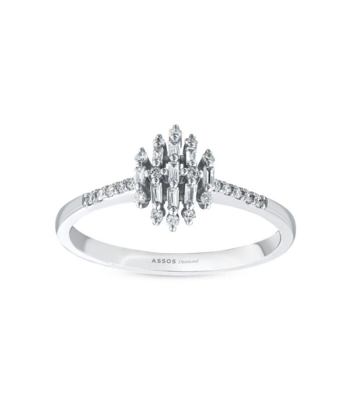 0.12 Karat Pırlanta Fantezi Yüzük