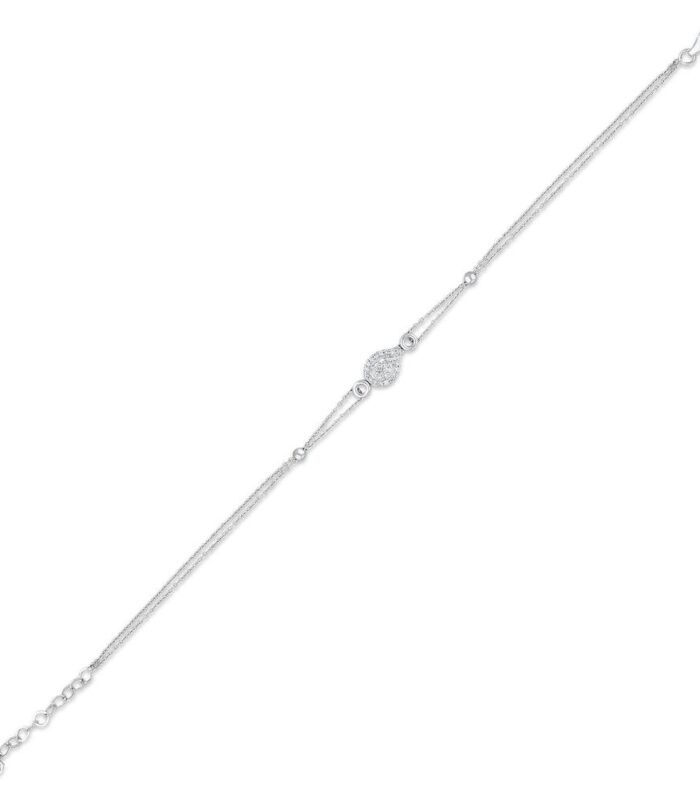 0.13 Karat Pırlanta Tasarım Bileklik