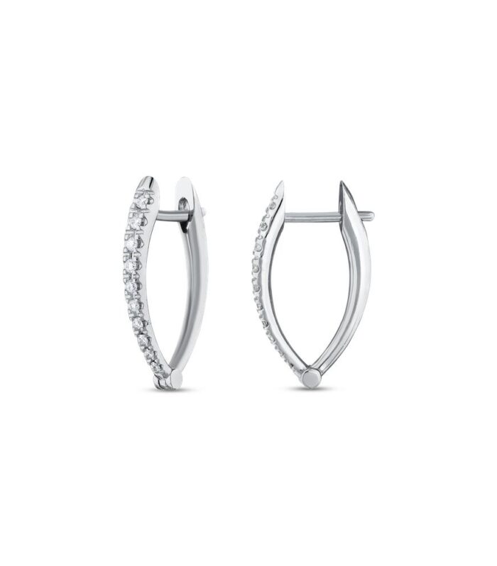 0.14 Karat Pırlanta Fantezi Küpe