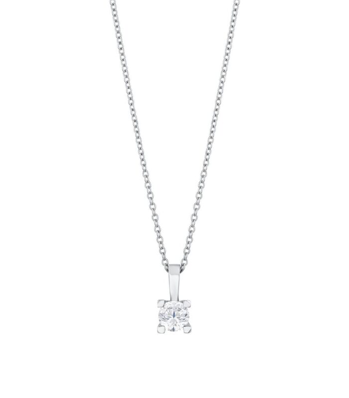 0.15 Karat Pırlanta Tektaş Kolye