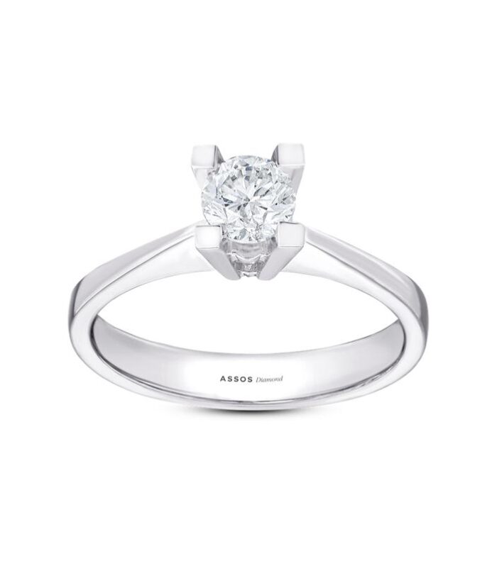 0.15 Karat Pırlanta Tektaş Yüzük