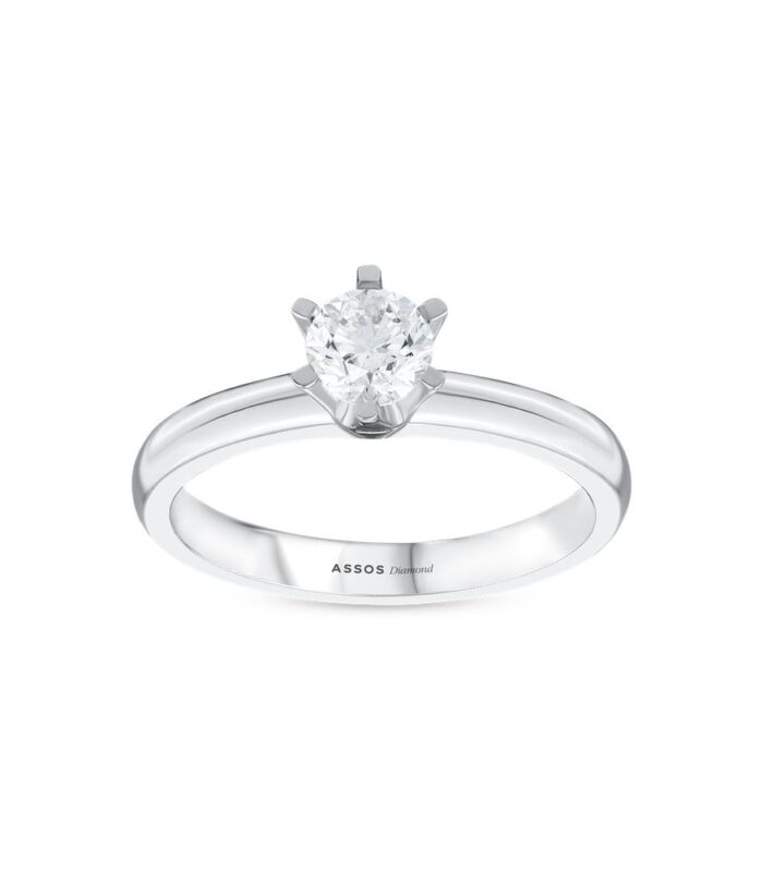 0.15 Karat Pırlanta Tektaş Yüzük