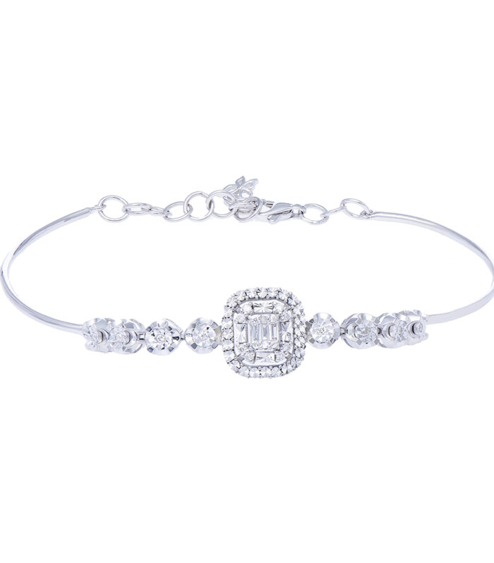 0.16 Karat Baget Pırlanta Bileklik