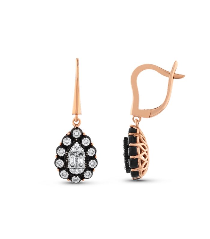 0.16 Karat Elmas Fantezi Küpe