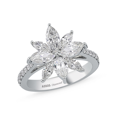 0.16 Karat Pırlanta Fantezi Yüzük