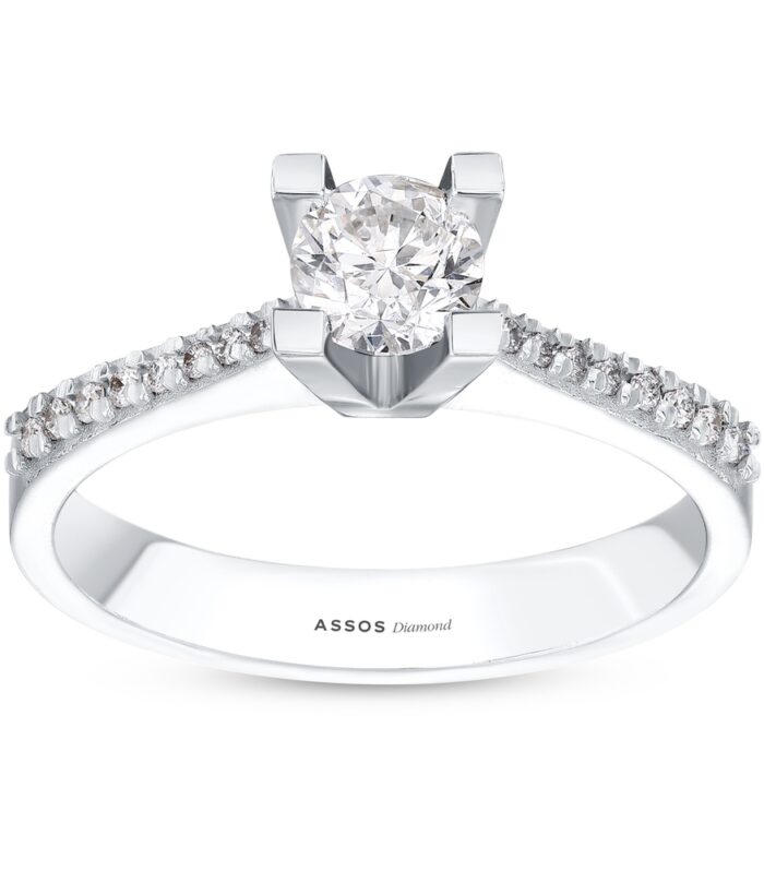 0.16 Karat Pırlanta Tektaş Yüzük