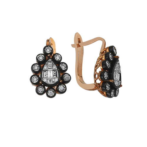 0.16 Karat Venüs Elmas Küpe