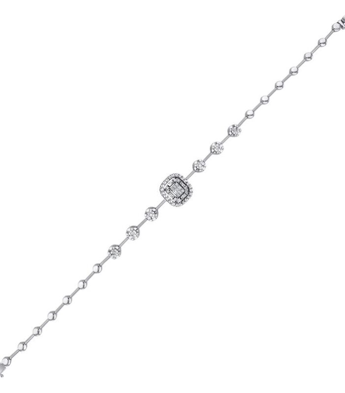 0.17 Karat Baget Pırlanta Bileklik