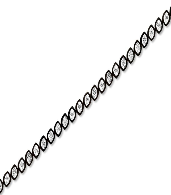 0.17 Karat Elmas Su Yolu Bileklik