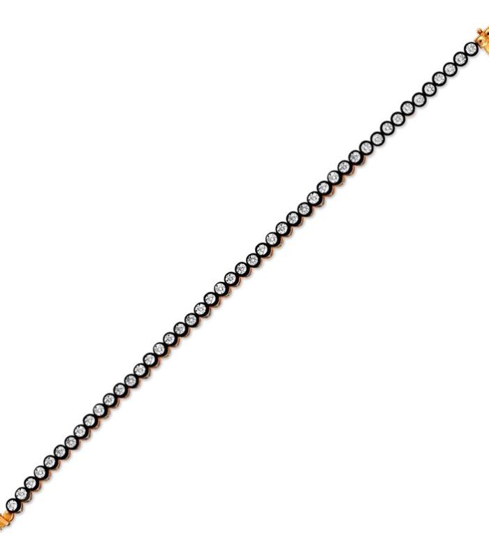 0.18 Karat Elmas Su Yolu Bileklik