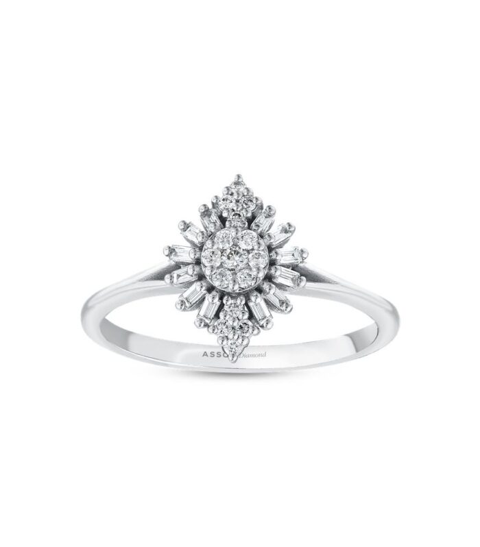 0.19 Karat Pırlanta Fantezi Yüzük