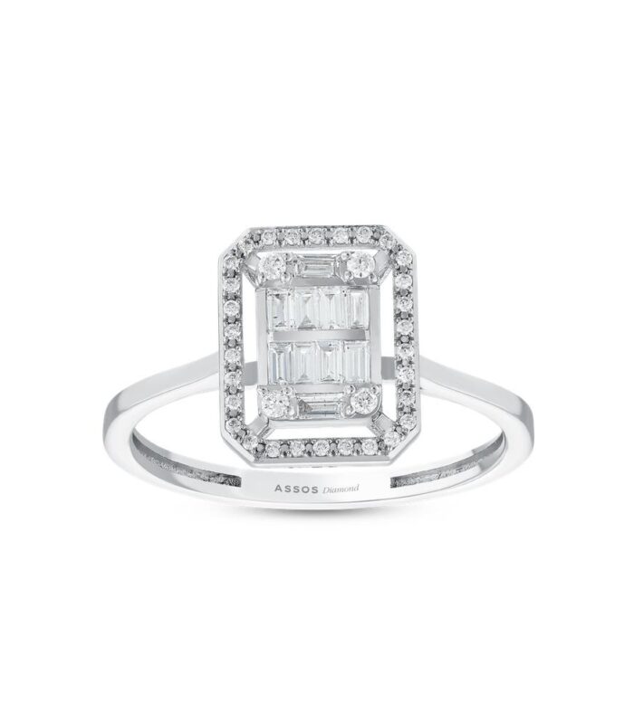 0.20 Karat Baget Pırlanta Yüzük