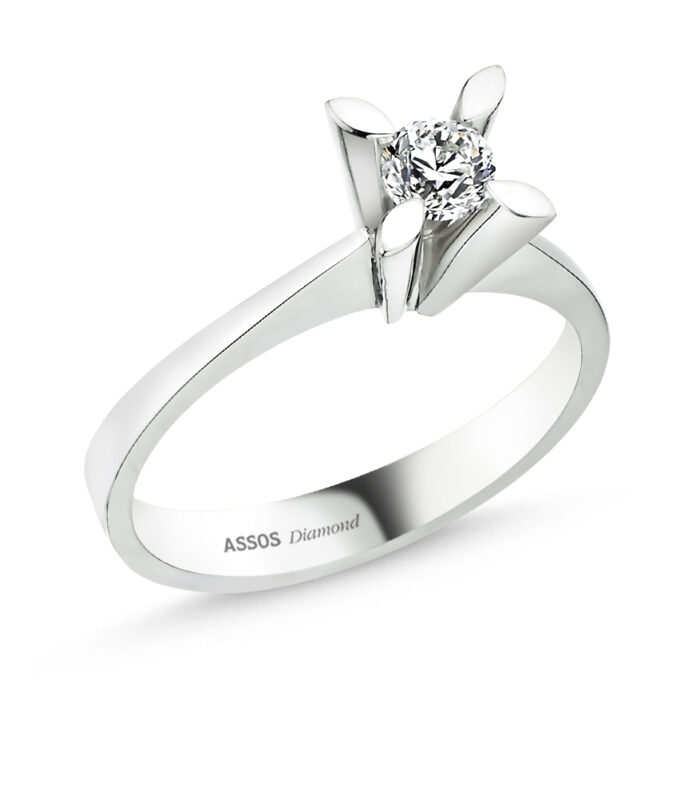 0.20 Karat Pırlanta Tektaş Yüzük