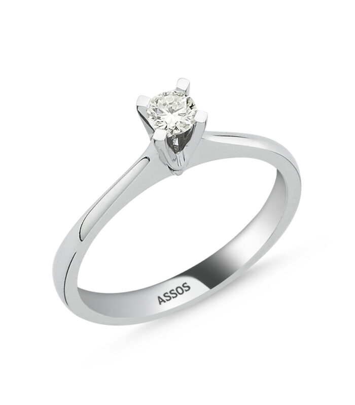 0.20 Karat Pırlanta Tektaş Yüzük