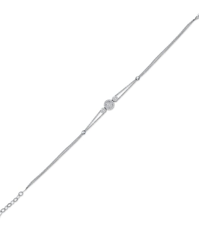 0.22 Karat Pırlanta Tasarım Bileklik