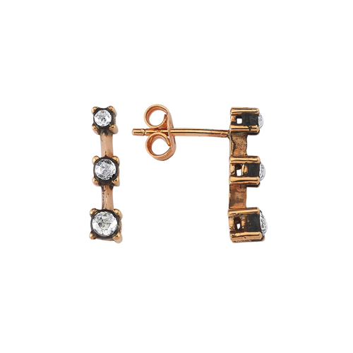 0.22 Karat Tria Elmas Küpe