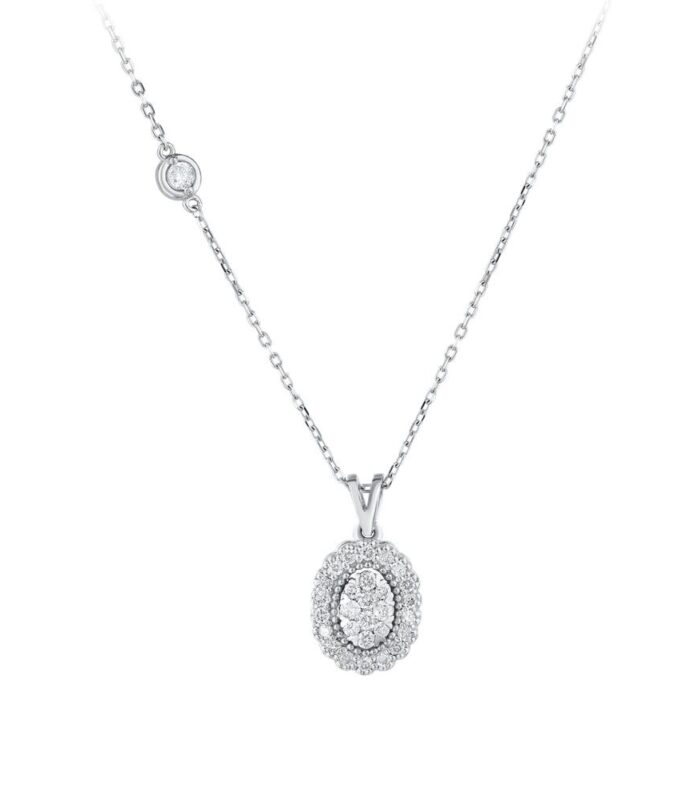 0.23 Karat Pırlanta Fantezi Kolye