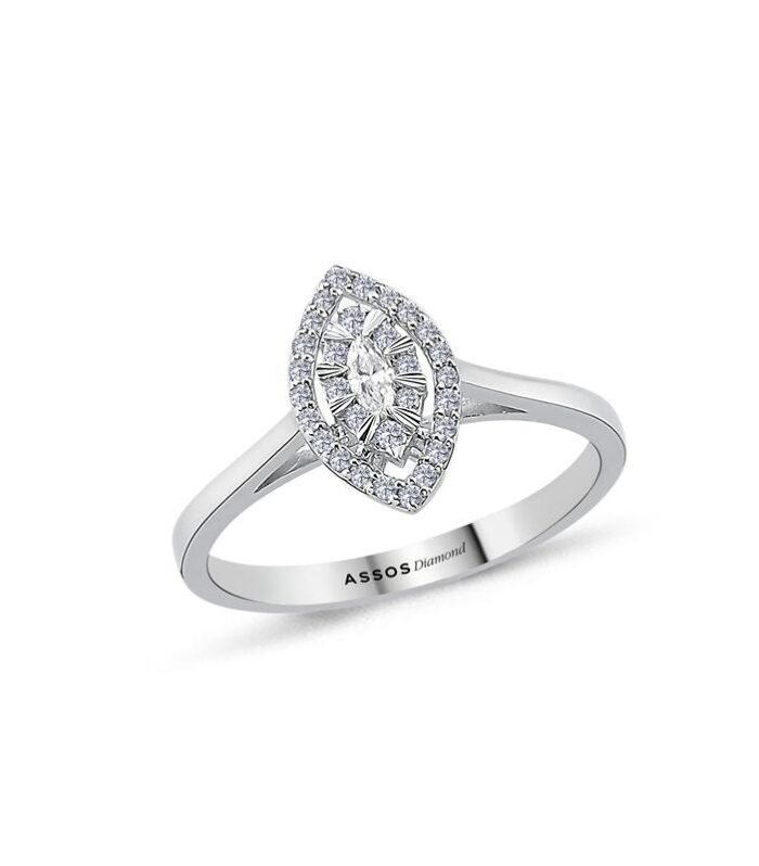 0.23 Karat Pırlanta Fantezi Yüzük