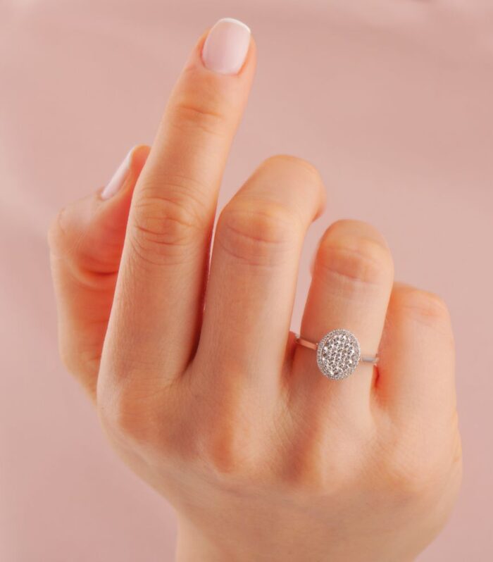 0.24 Karat Pırlanta Fantezi Yüzük