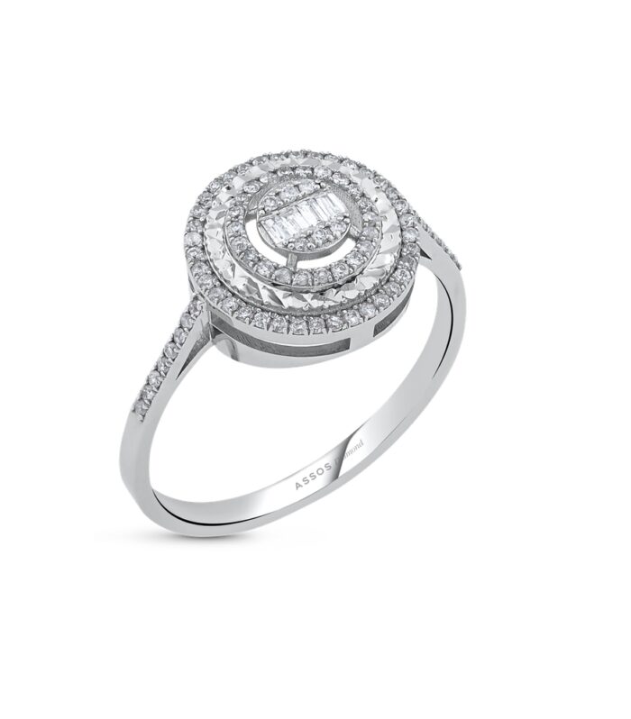 0.25 Karat Baget Pırlanta Yüzük