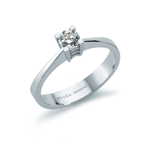 0.25 Karat Pırlanta Tektaş Yüzük