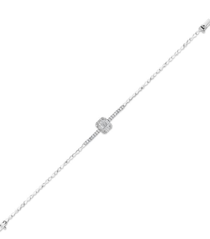 0.35 Karat Baget Pırlanta Bileklik