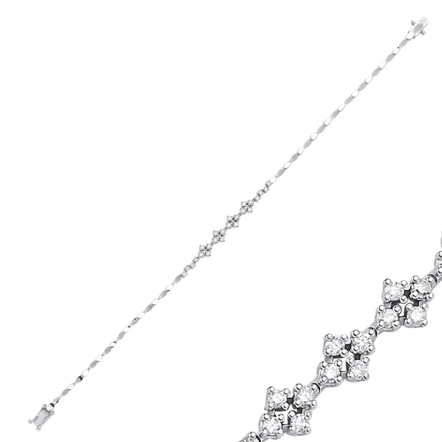 0.41 Karat Pırlanta Fantezi Bileklik