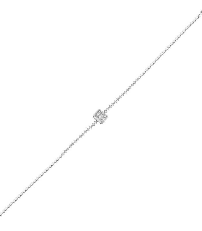 0.42 Karat Baget Pırlanta Bileklik