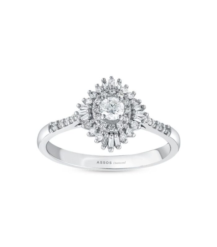 0.42 Karat Pırlanta Fantezi Yüzük