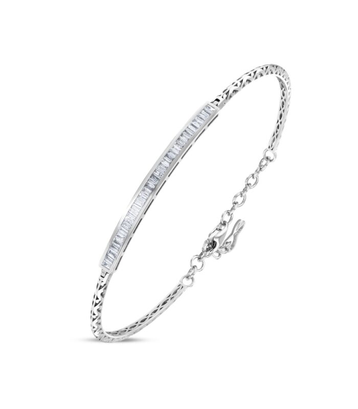 0.45 Karat Baget Pırlanta Bileklik