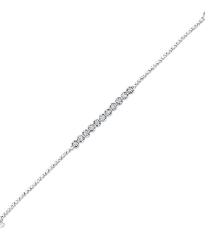 0.47 Karat Pırlanta Su Yolu Bileklik