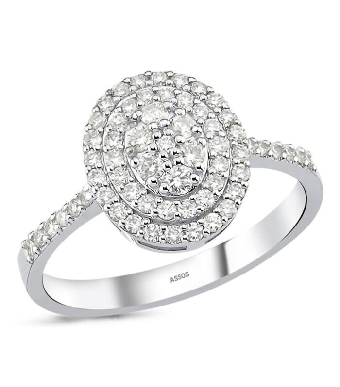 0.50 Karat Pırlanta Fantezi Yüzük