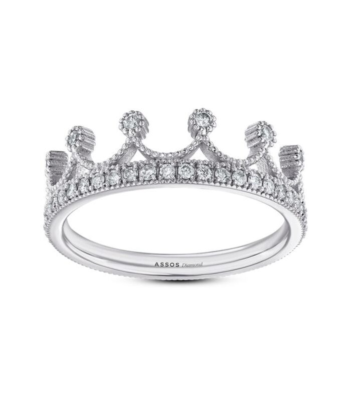 0.50 Karat Pırlanta Fantezi Yüzük