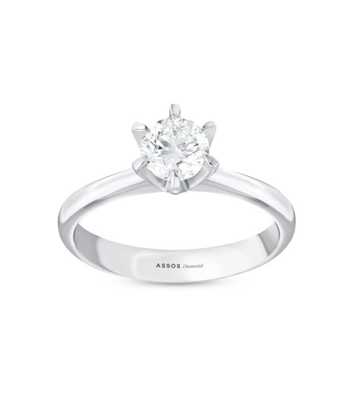 0.50 Karat Pırlanta Tektaş Yüzük