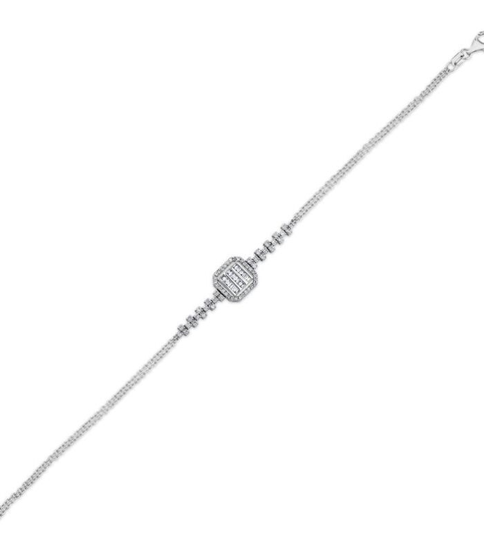 0.52 Karat Baget Pırlanta Bileklik