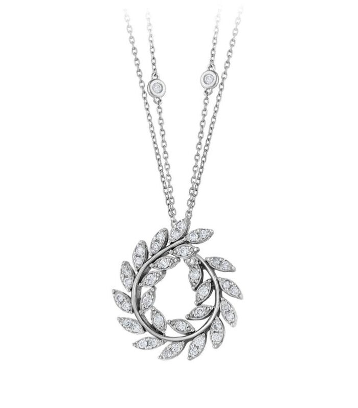 0.75 Karat Pırlanta Fantezi Kolye