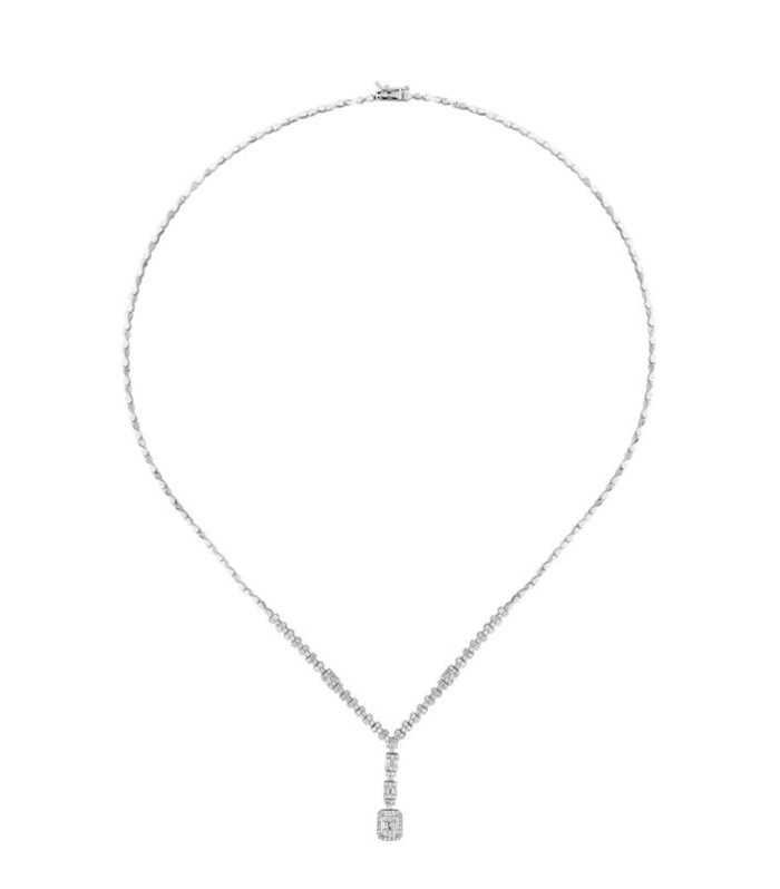 1.05 Karat Baget Taşlı Pırlanta Gerdanlık