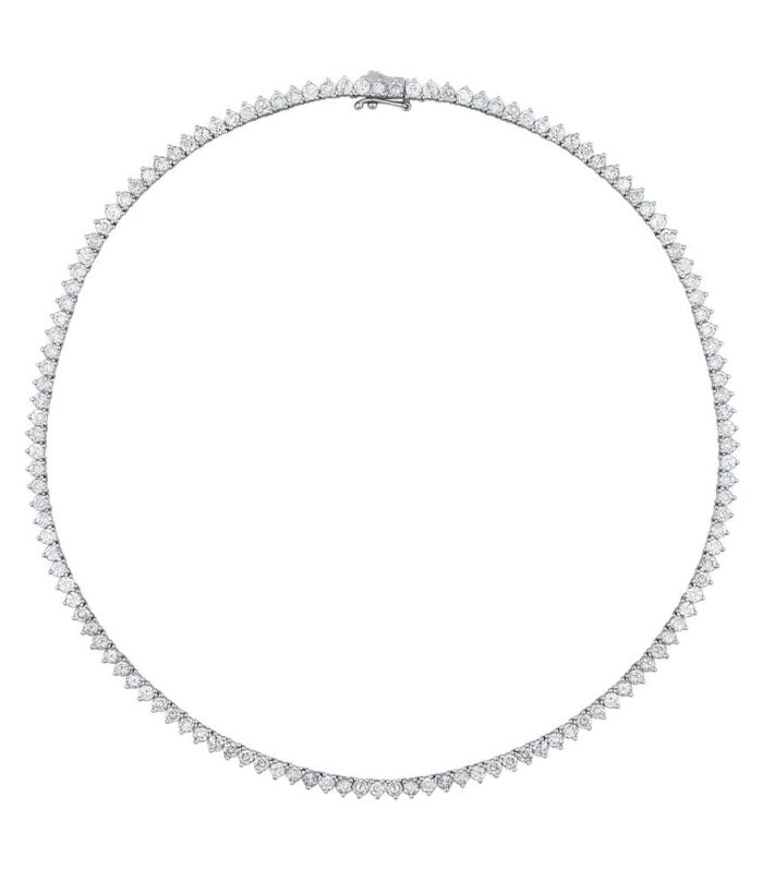 12.64 Karat Pırlanta Su Yolu Gerdanlık