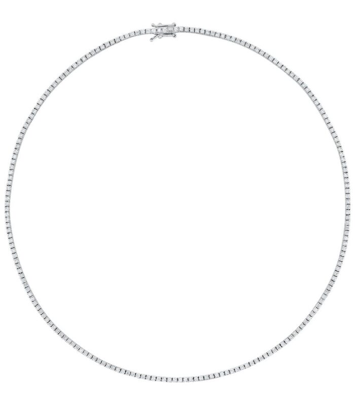 4.10 Karat Pırlanta Su Yolu Gerdanlık