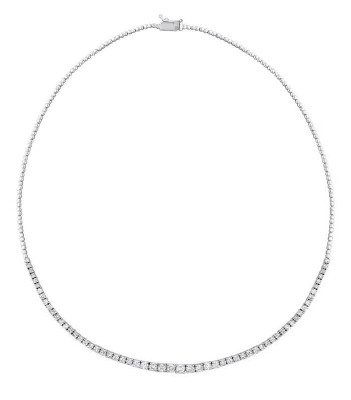 4.12 Karat Pırlanta Su Yolu Gerdanlık